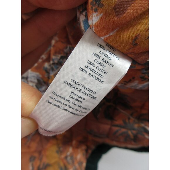 Faherty Jacket XL Corduroy Barn Chore Coat Muriel Fleece Collar - Picture 11 of 12